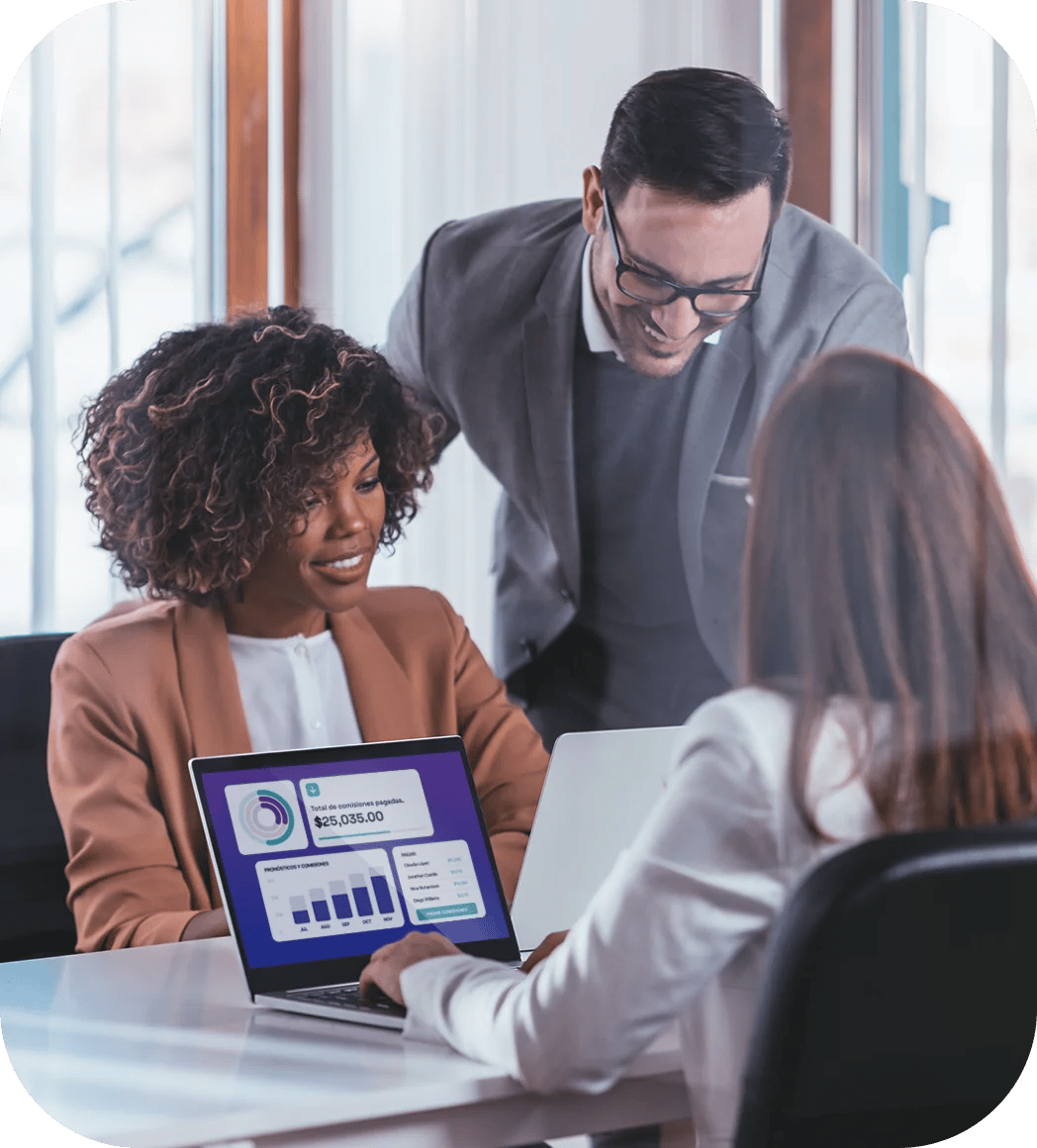 Commission plans management and KPIs adjustments in an automated platform